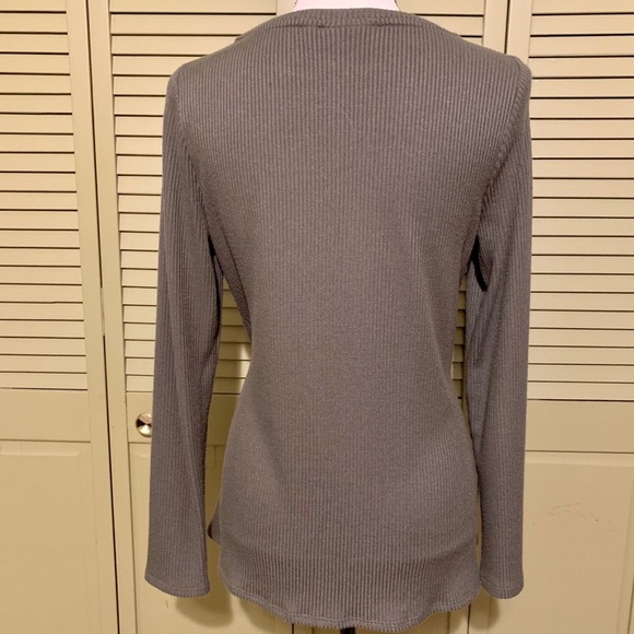 Soft side knot top - “Grape Leaf” - Picture 5 of 15